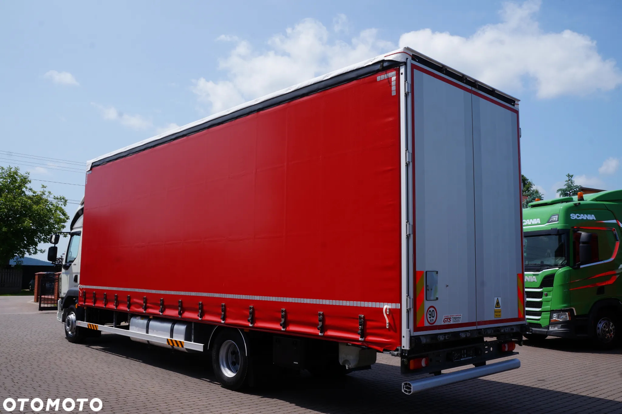 DAF LF 290 EURO 6 FIRANKA DŁ. 8.6m 21 PALET ŁAD 8.250 KG - 5