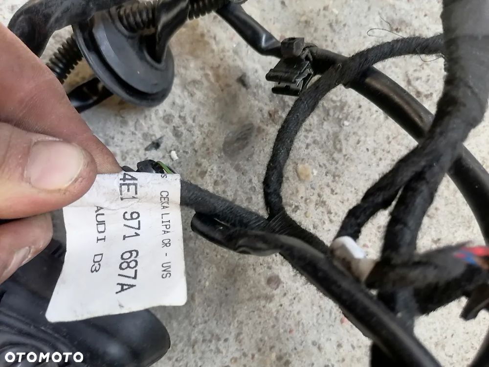 Instalacja Wiązka Drzwi Keyless Lewa/Prawa Przód/Tył Audi A8 D3 - 10