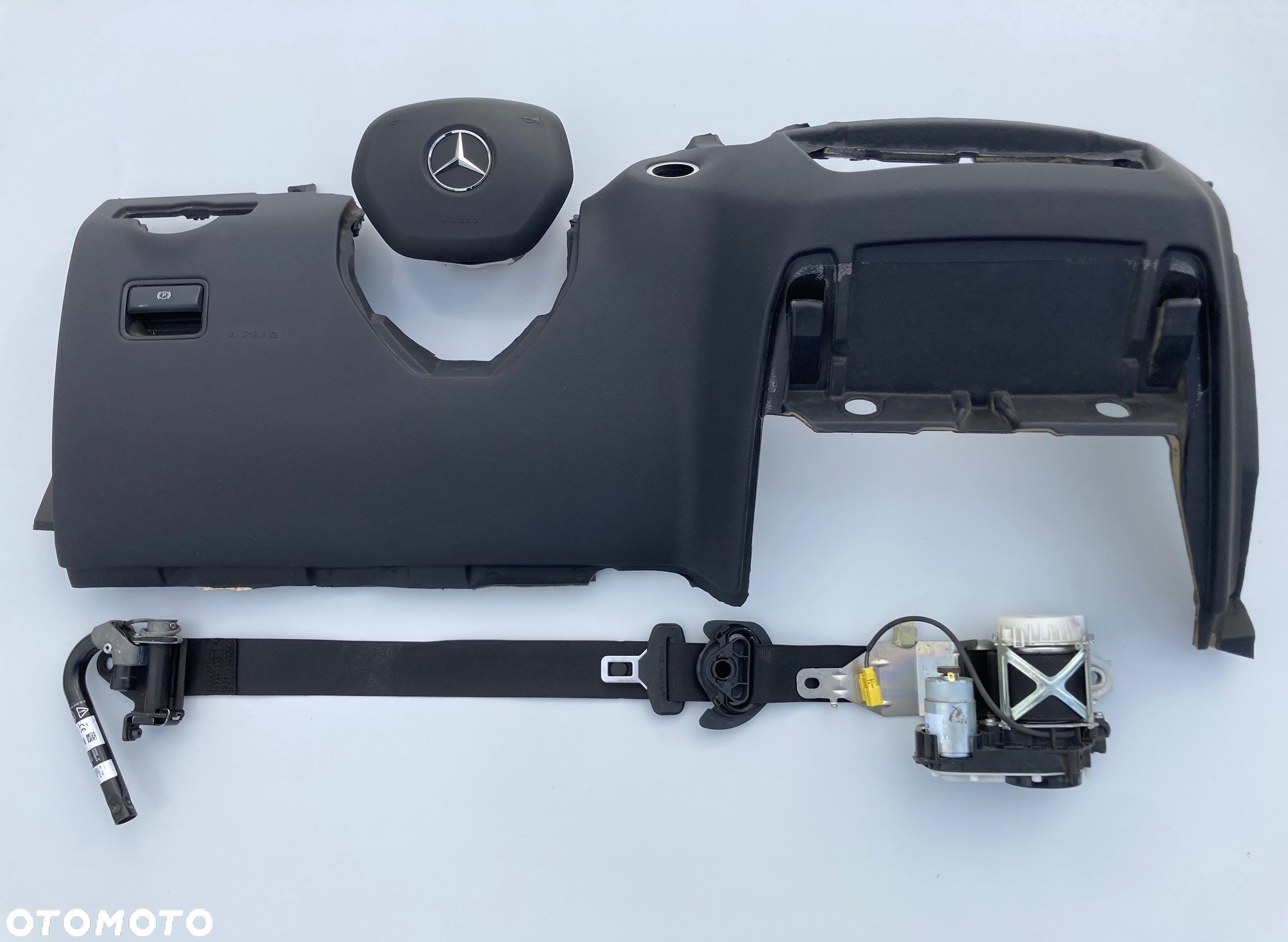 MERCEDES S W217 W222 DASHBOARD DESKA KONSOLA KOKPIT PULPIT PÓŁKA PARAPET PODUSZKI AIRBAG PASY PAS KURTYNA FOTELA FOTEL CURTAIN  SEAT BELT KAPOTAŻ TURNOVER Raz2 - 22