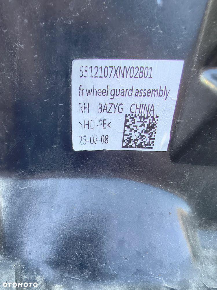 nadkole przednie przÓd prawe mini Cooper j01 - 4