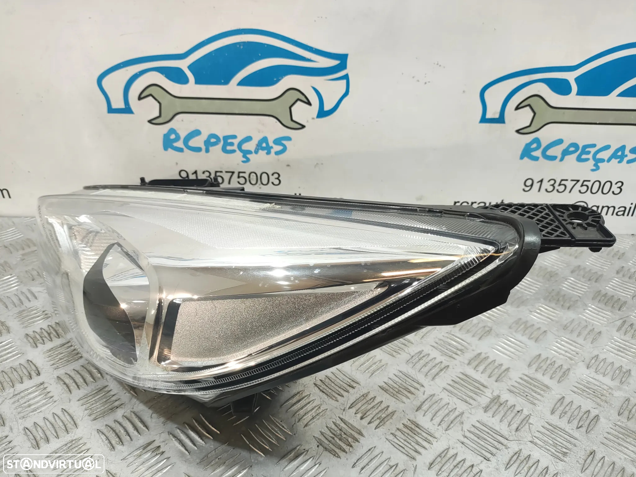 OTICA OTICAS XENON ESQUERDA FORD FOCUS III 3 MK3 FACELIFT F1EB13D155AB OPTICA OPTICAS FAROL FAROIS - 3