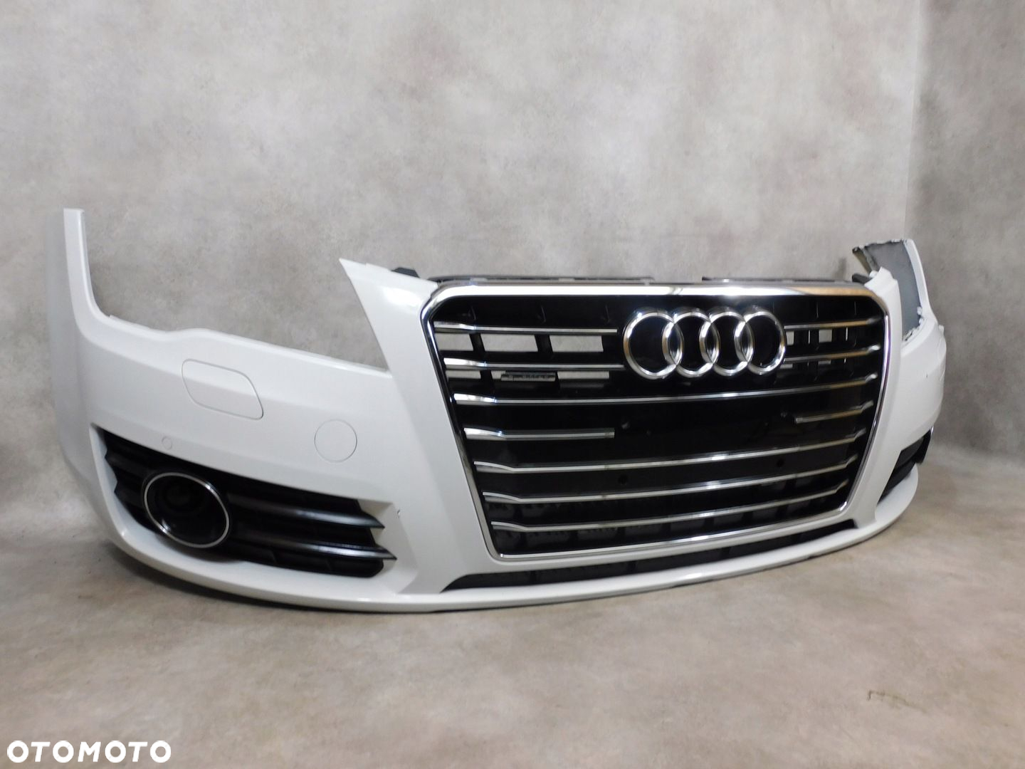 AUDI A7 C7 4G8 ZDERZAK PRZÓD PRZEDNI KOMPLETNY - 7