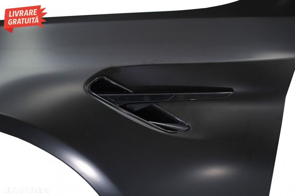 Aripi Laterale BMW 5 Series G30 G31 (2017-) Negru M5 Design - 6
