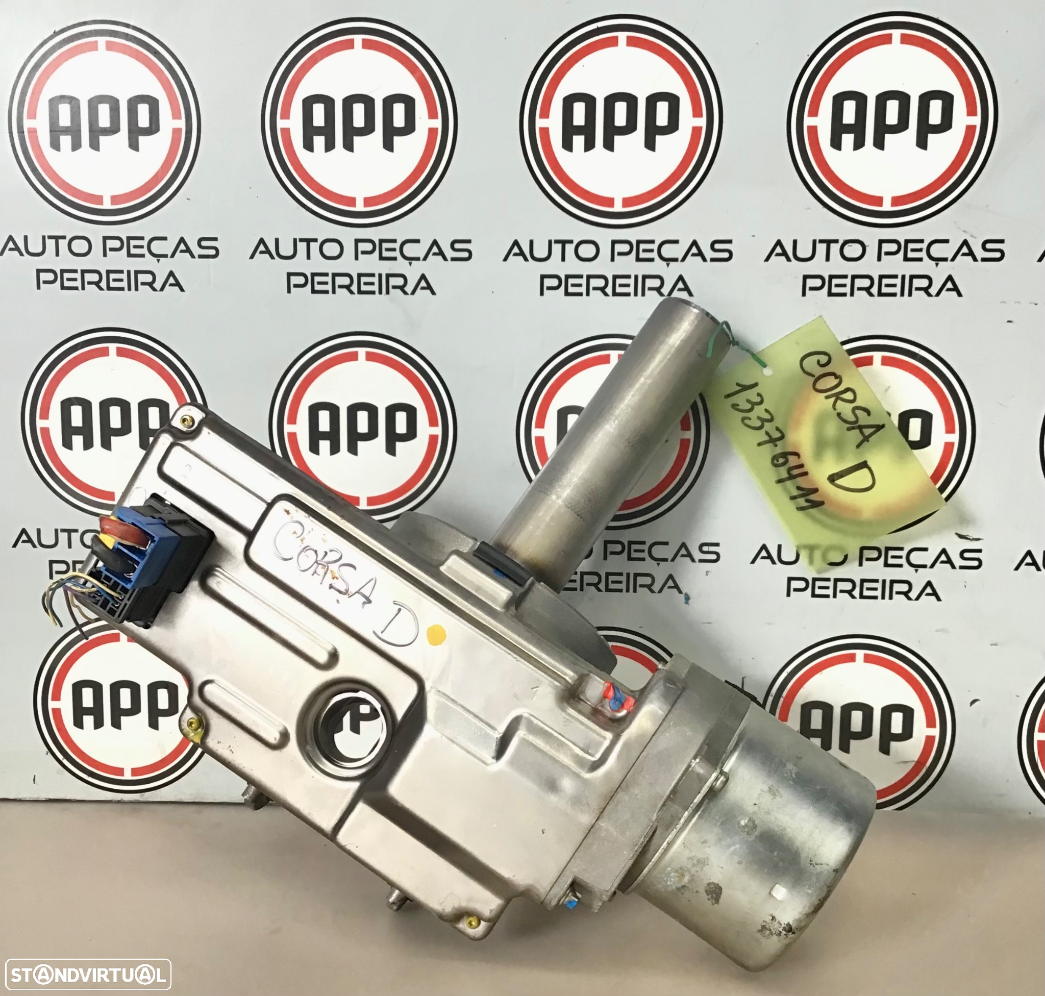Coluna Direção Assistida Opel Corsa D de 2012, referências: 13334990, 13376411, 13303384. - 2
