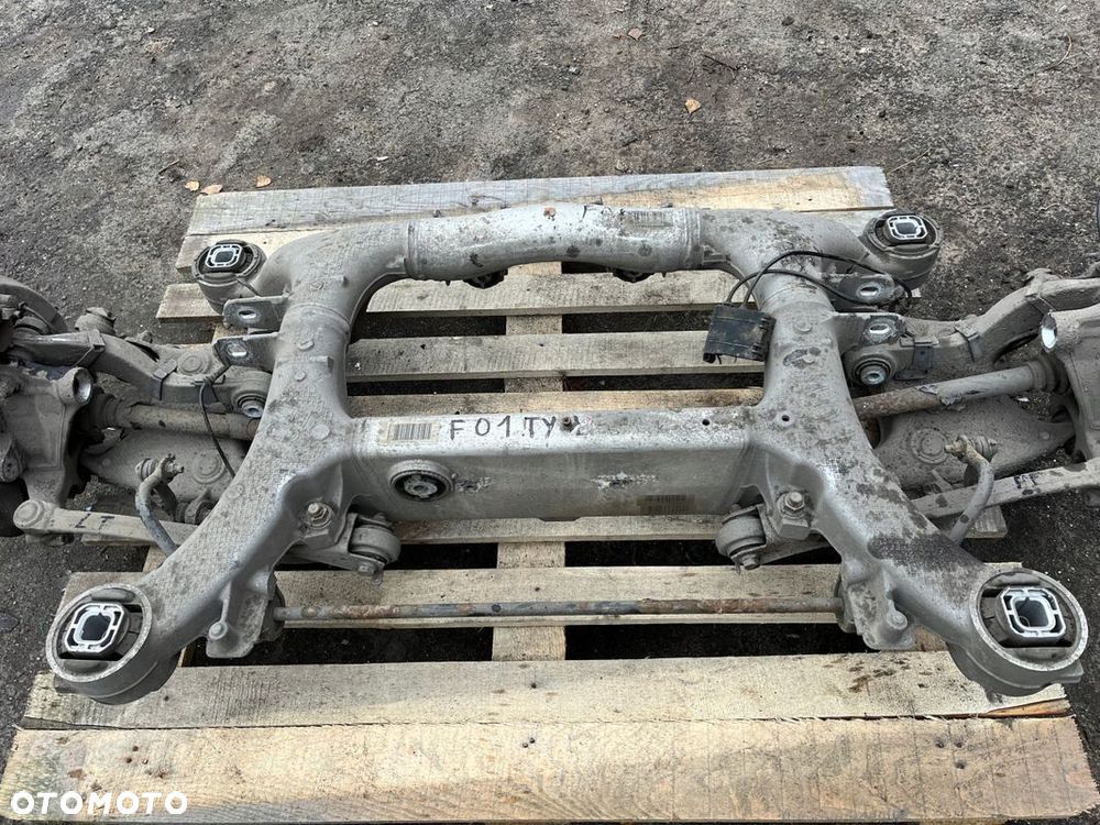 BMW F01 F02 WÓZEK TYLNY ZAWIESZENIE BDB STAN - 10