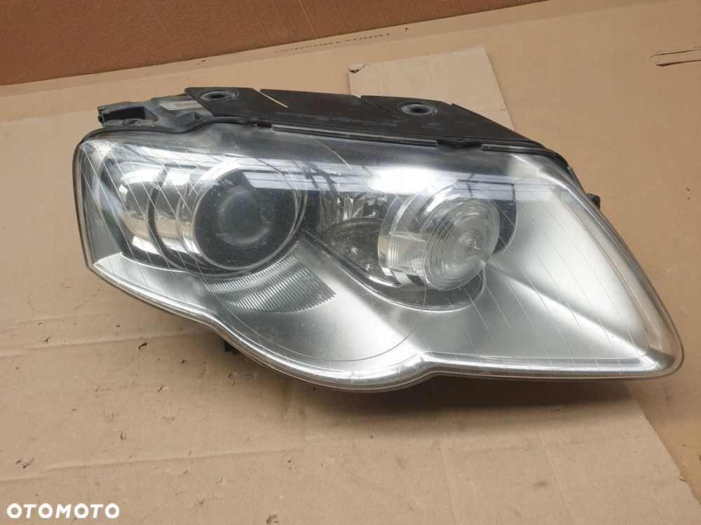 lampa prawa przednia vw passat b6 xenon 3c0941752k kompletna - 1