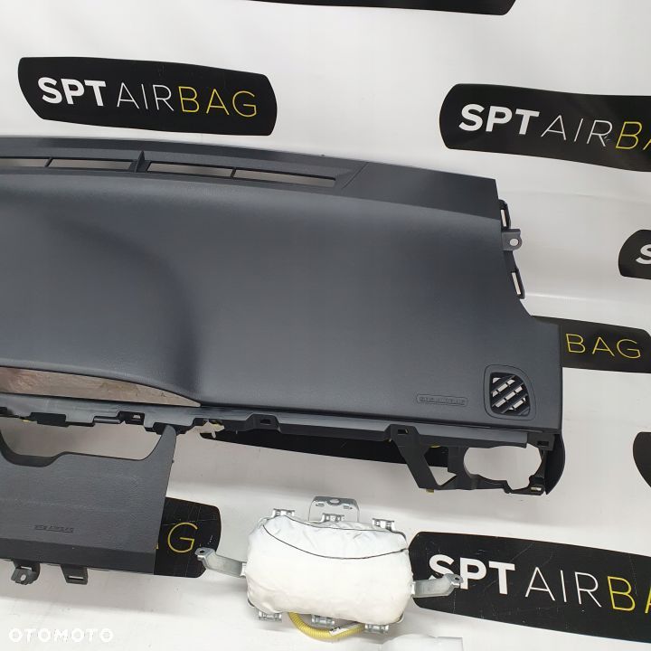 TOYOTA YARIS 3 III LIFT DESKA ROZDZIELCZA KONSOLA KOKPIT PULPIT PODUSZKI AIRBAG AIR BAG PASY KIT SET - 4