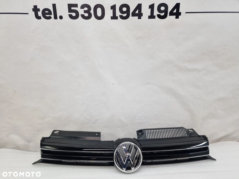 VW GOLF VI 6 / KOMBI 5K0 / 1K9 08- NOWA ORYGINALNA ATRAPA / GRILL PRZEDNI PRZÓD , 1K9853651 / 1K9853651A , NR AUKCJI GL700 - 1