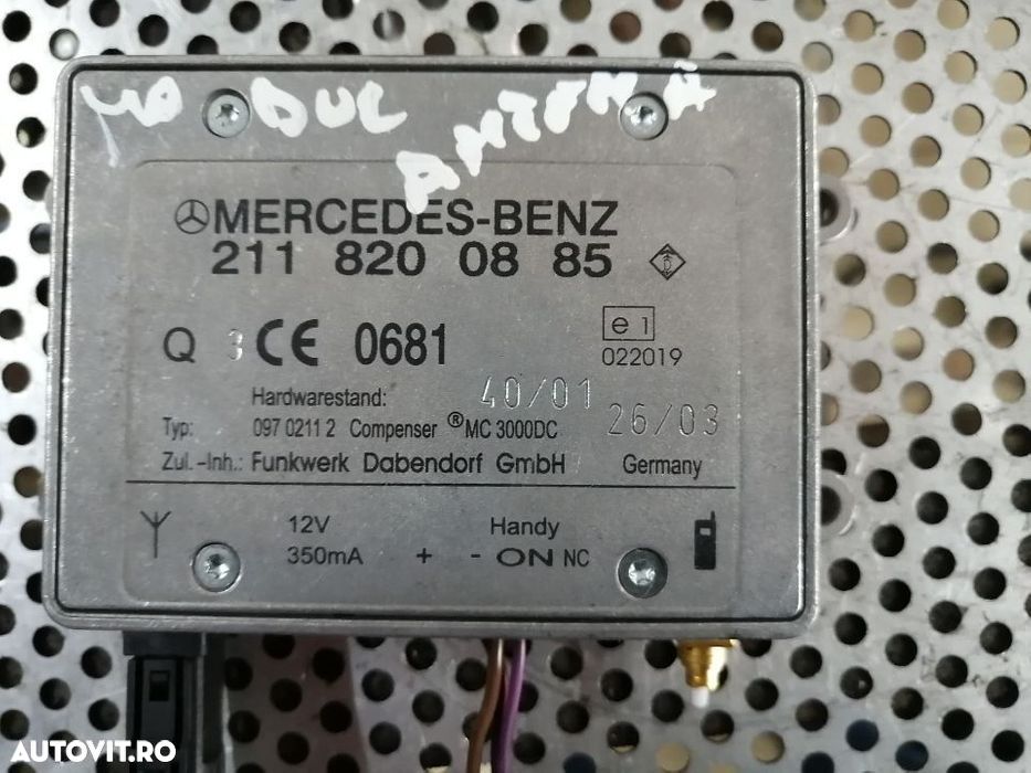 Modul Antena Mercedes C Class W203 Modul Antena Mercedes C Class W203 - 3