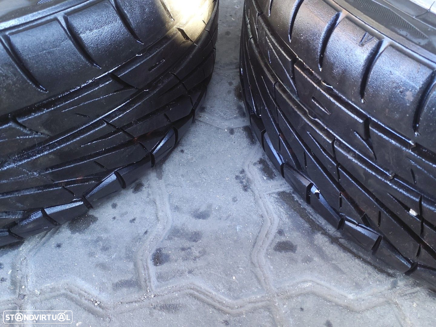Jantes SEAT R17 com pneus 215/40 furação 5x112 - 8