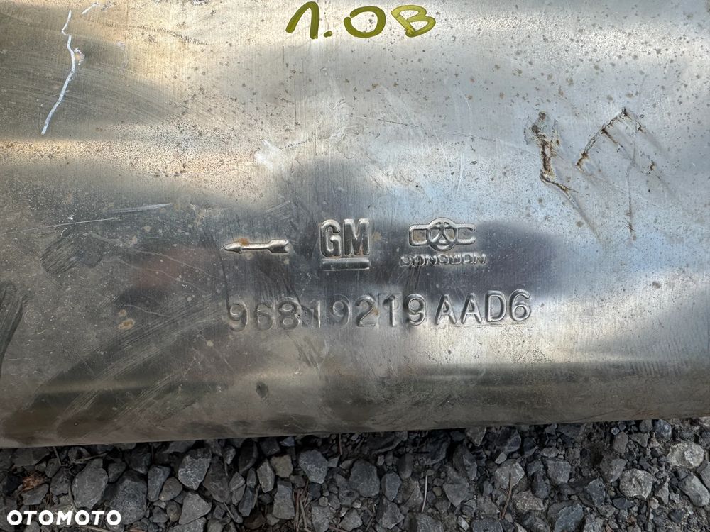 Tłumik końcowy 96819219 Chevrolet Spark 1.0b Italia - 2