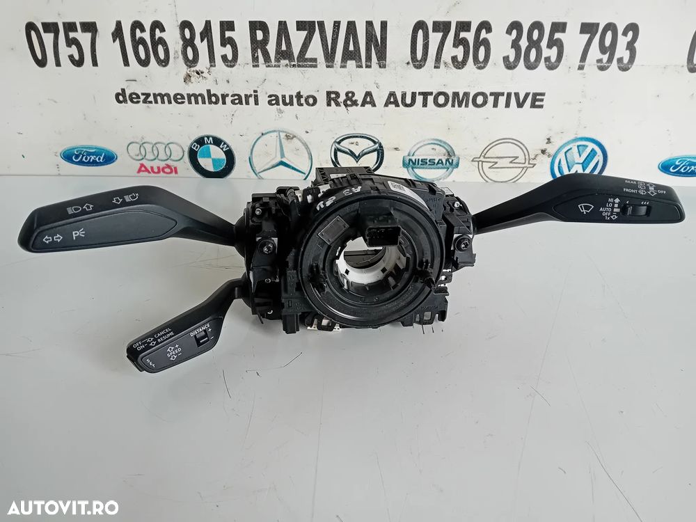 Spira Volan Airbag Maneta Semnalizare Stergatoare Audi A3 8v 2013-2020 8V0953521HH 5Q0953549E - 3