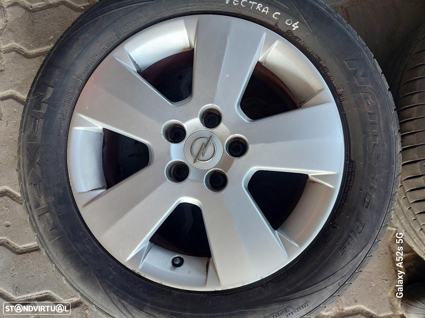 Jantes OPEL R16 com pneus 215/55 furação 5x110 - 4