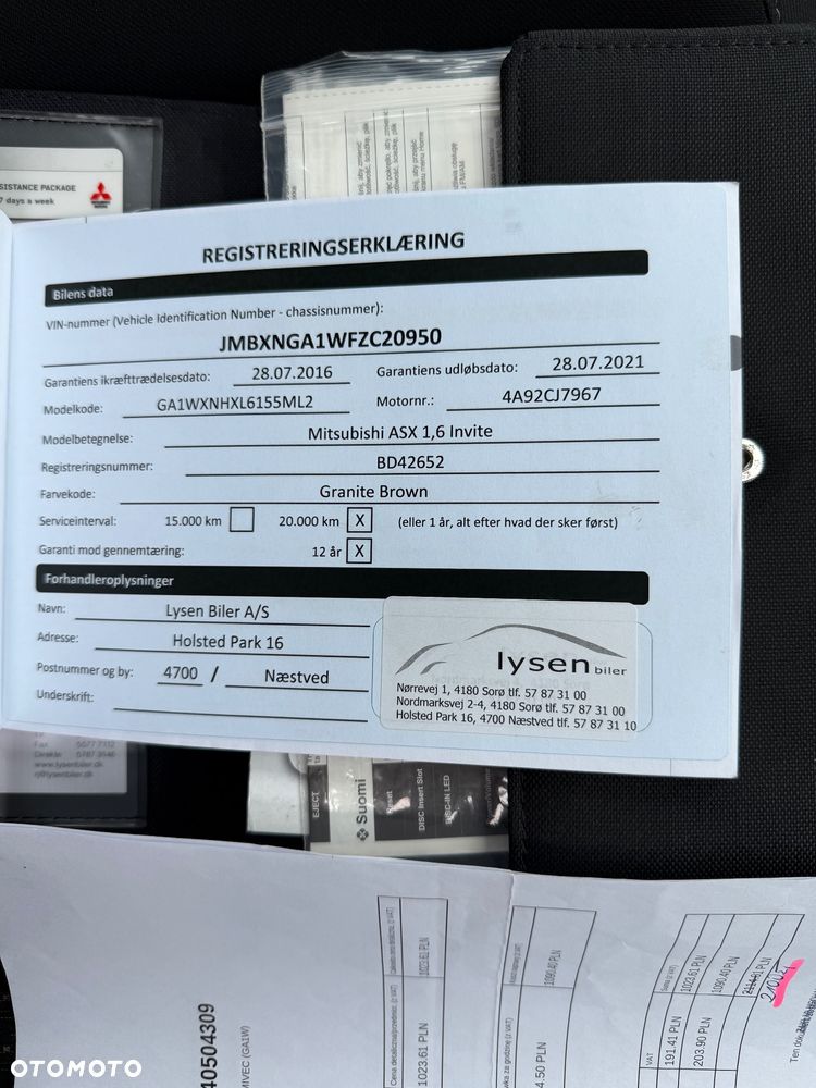 Mitsubishi ASX 1.6 2WD Invite - 20