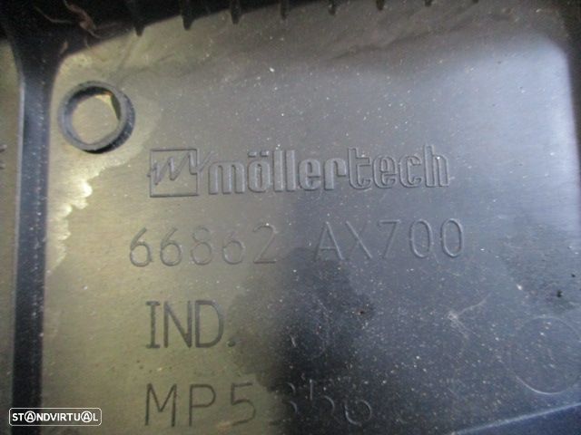 Grelha Friso 66862AX700 NISSAN MICRA K12 2005 Frente TORPEDO NISSAN MICRA K12 2005 1.2I 80CV 5P CINZA - 3
