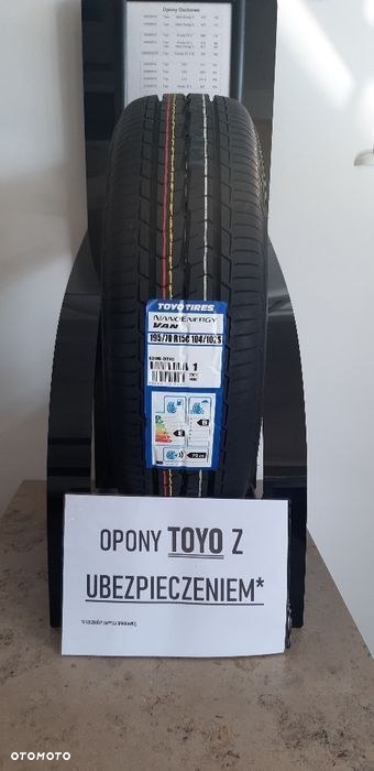 195/70R15C 104/102S TOYO NANO ENERGY VAN JAPAN z Ubezpiecze GRATIS