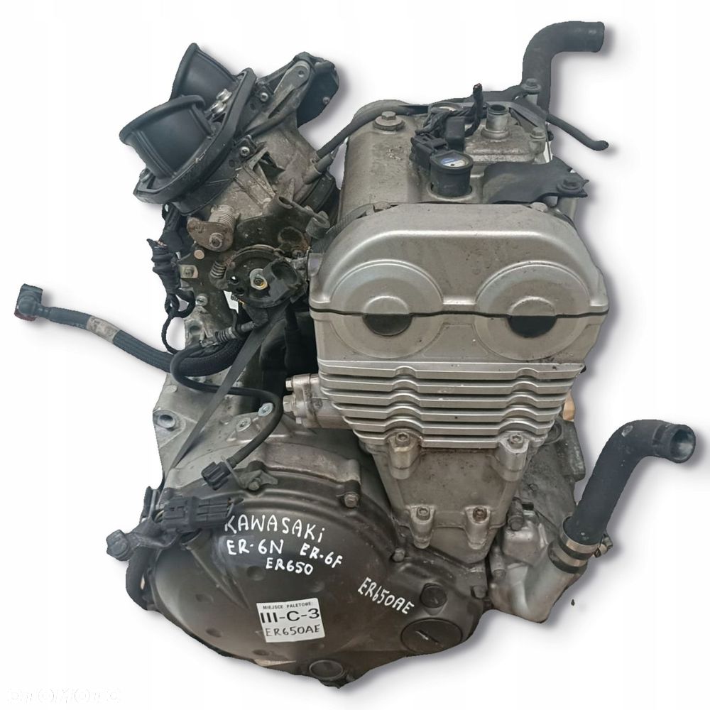 SILNIK ER650AE Kawasaki ER-6N ER-6F 650 ER650 Versys kompletny - 13