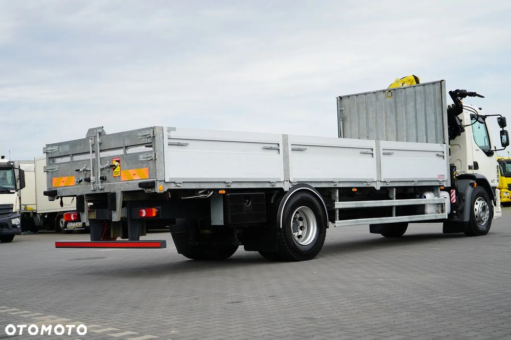 DAF / LF / 250 / SKRZYNIOWY + HDS / HYVA HB-150 / PILOT / ROTATOR - 40