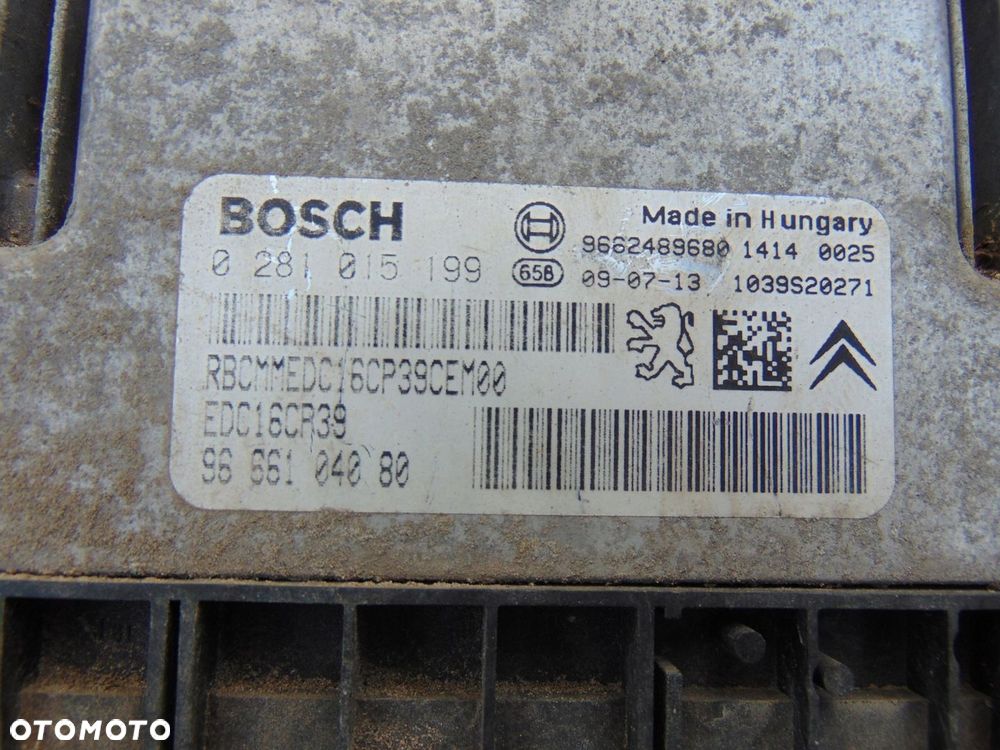 ZESTAW STARTOWY IMMO CITROEN C8 LIFT 2.2HDI BI TURBO EUROPA - 6