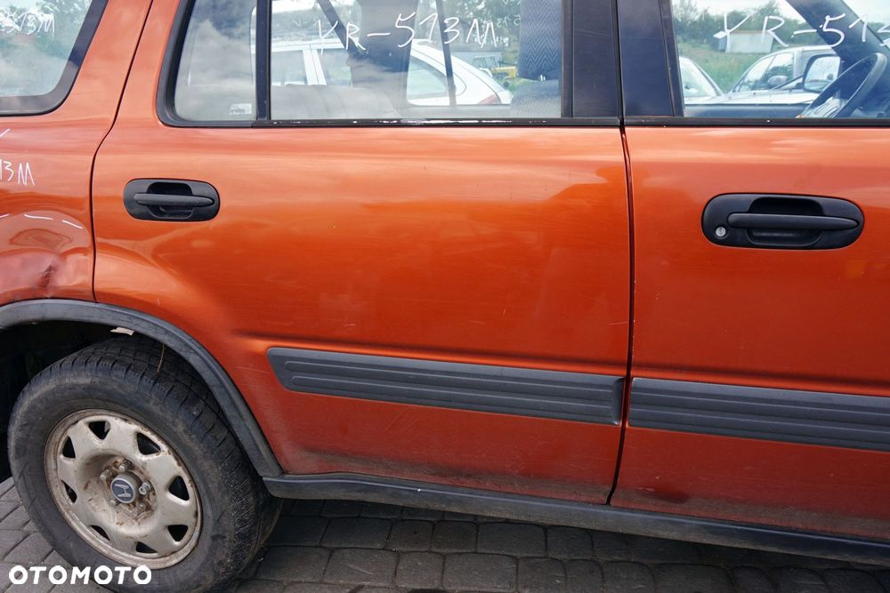DRZWI TYLNE PRAWE CRV CR-V I   POMARAŃCZOWY HONDA 1995-2001 - 2