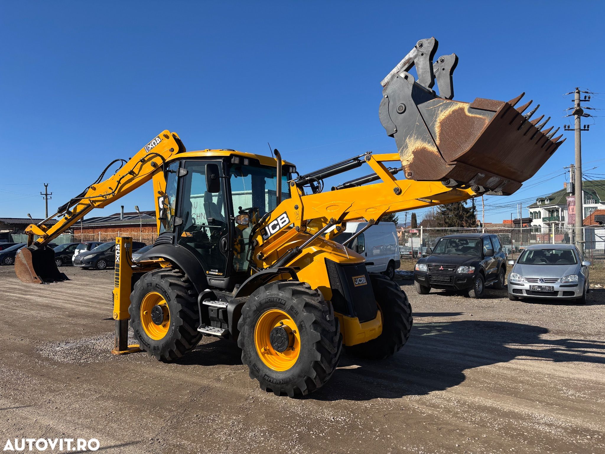JCB 4CX PLUS, an 2023, full joystick, 1200 ore - 1