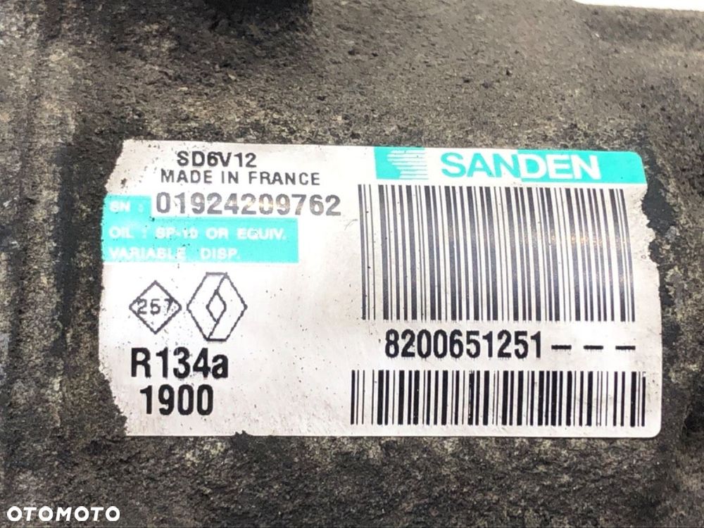 SPRĘŻARKA KLIMATYZACJI  RENAULT MODUS / GRAND MODUS (F/JP0_) 2004 - 2022 1.5 dCi (FP0G, JP0G) 50 - 4