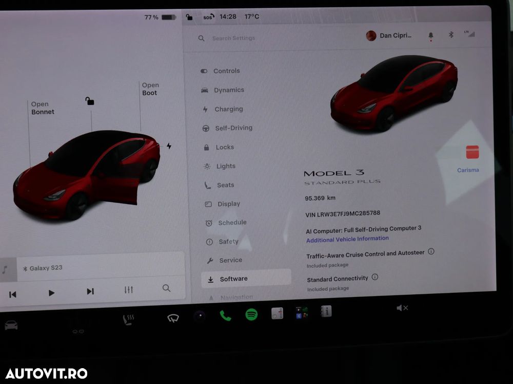Tesla Model 3 Standard Reichweite Plus Hinterradantrieb - 15