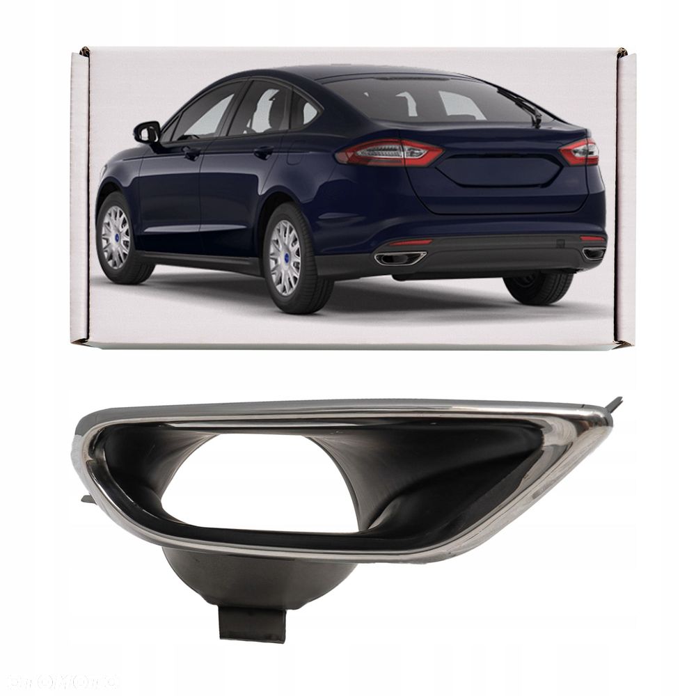 stalowa końcówka wydechu lewa ds7317g771cbw ford mondeo mk5 v 2014-201 - 1