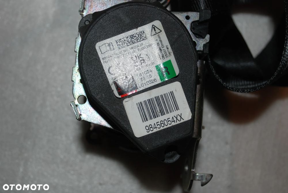 Citroen e-C3 Tylny pas bezpieczeństwa 98456054XX Tył strona prawa lewa - 4