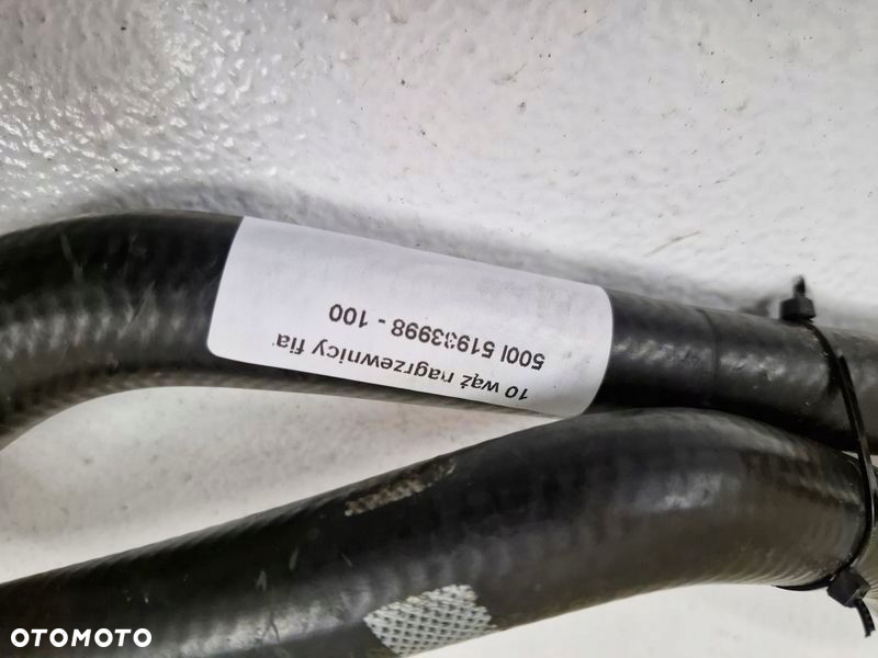 FIAT 500L WĄŻ PRZEWÓD RURA NAGRZEWNICY WODY 51933998 - 3