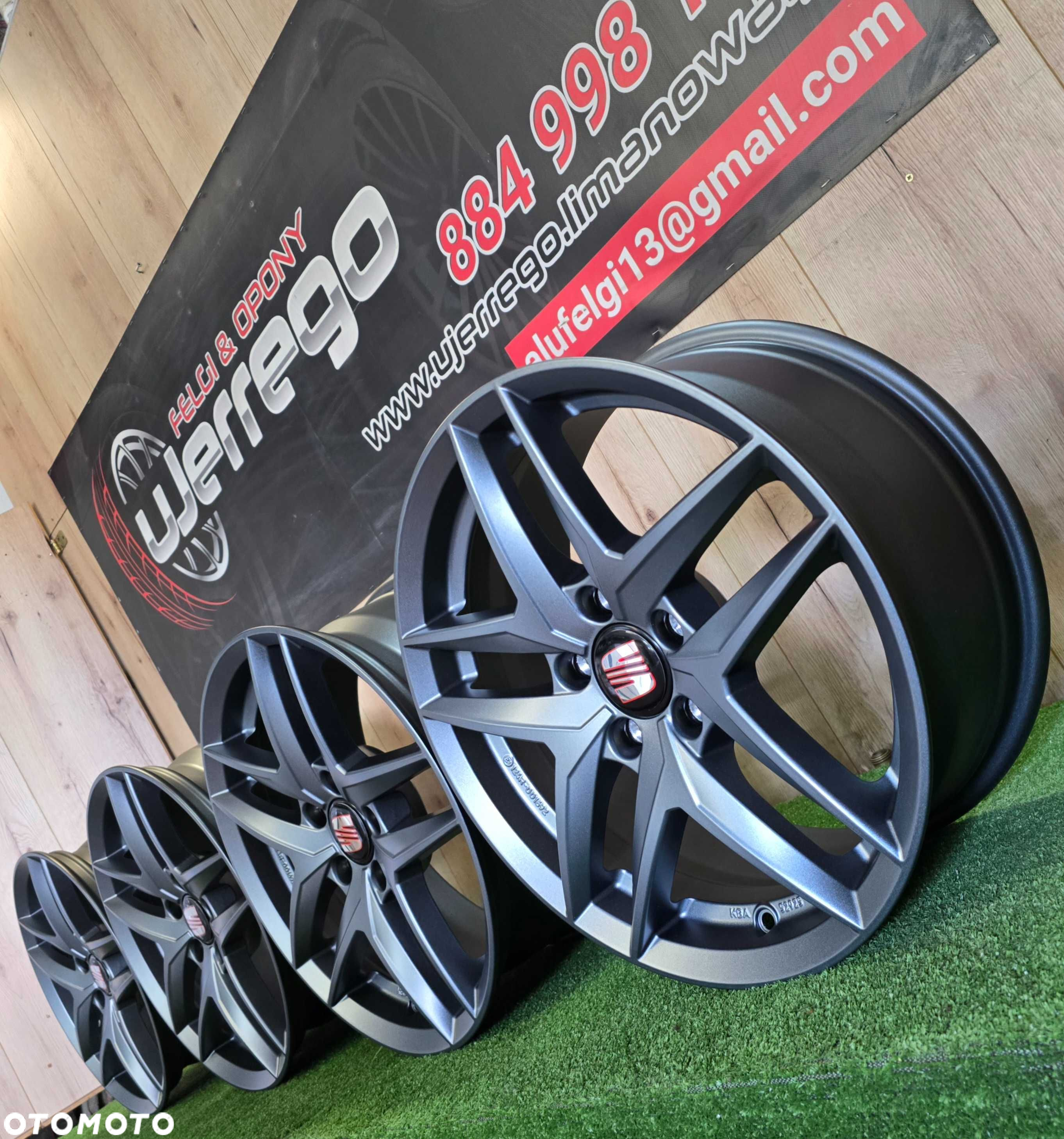 NOWE ALUFELGI SEAT 17x5x112 - Alhambra, Ateca,Exeo,Leon,Terraco - 6
