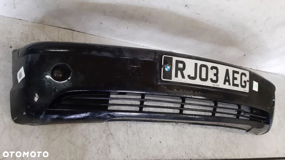 * ZDERZAK PRZÓD PRZEDNI BMW E46 SEDAN TOURING KOMBI LIFT FL SCHWARZ II 2 CZARNY - 4