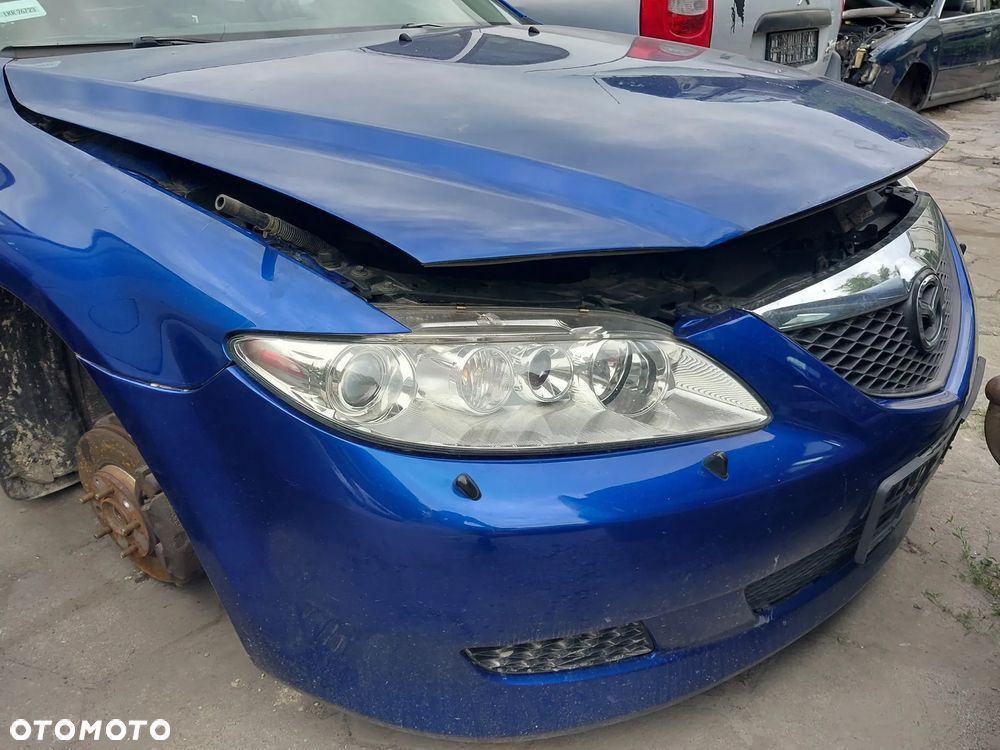 Pas przedni Maska Zderzak Chłodnice wody klimatyzacji Mazda 6 - 1