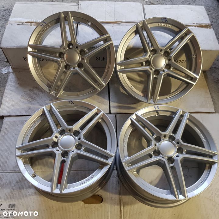 4x6,5x16 ET38 5x112 Nowy komplet felg aluminiowych Audi, Skoda, VW,Mercedes - 1