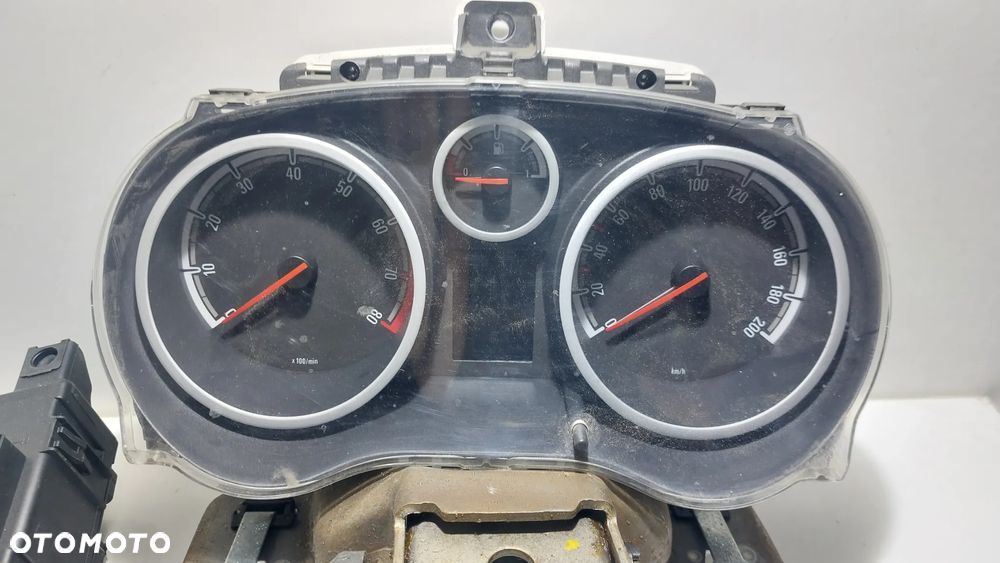 ZESTAW STARTOWY STACYJKA KOMPUTER WKLADKA OPEL CORSA D 1.2 16V SLASK WYSYLKA - 7