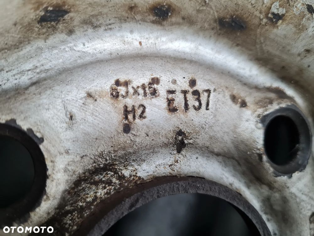 Felgi Stalowe Audi 6x15 4x108 ET37 ORYGINAŁ - 10