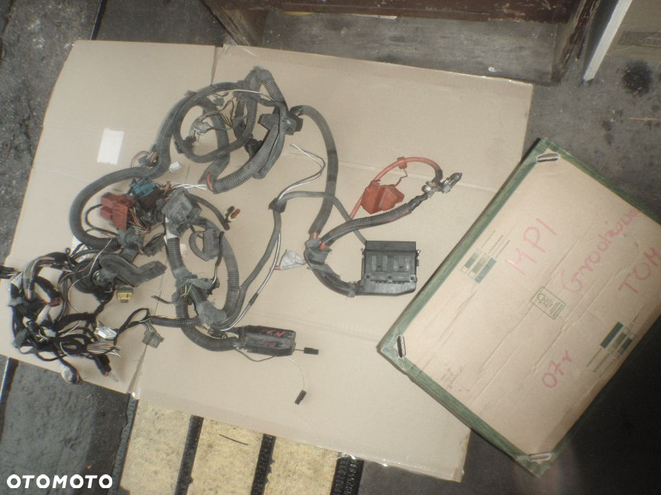 wiązka instalacja elektryka kostka kabiny silnika komora fiat panda seicento mpi punto II 500 1.2 1,4 1.1 swap - 9