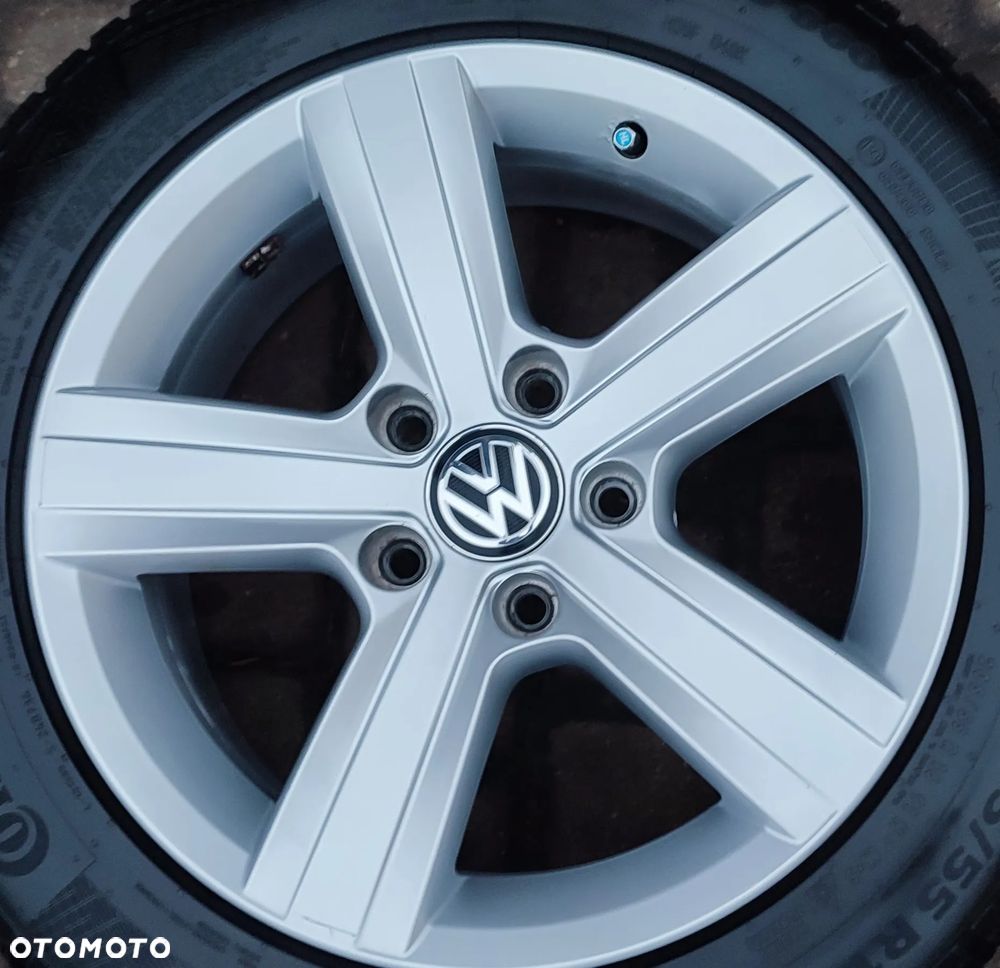 Felgi Aluminiowe Oryg. Vw Golf VII 16 Cali 5x112 6,5Jx16 Et46 Ø57,1mm 5G0601025BN - 5