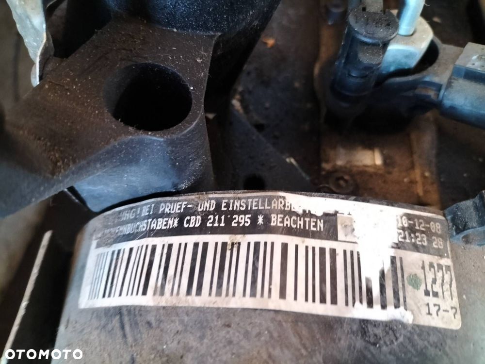 SILNIK DIESEL + UKŁAD WTRYSKOWY + TURBINA VOLKSWAGEN GOLF VI CBDC 2.0 TDI - 5