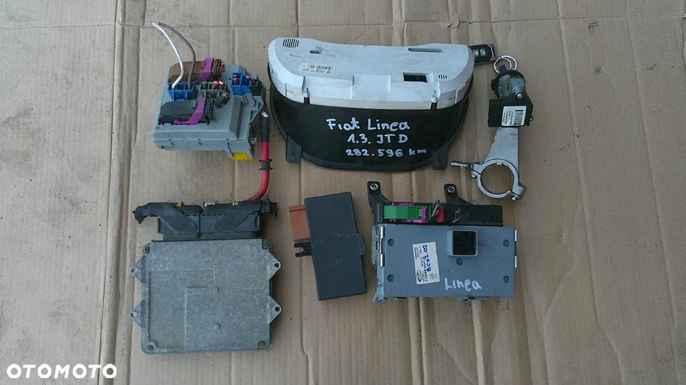 FIAT LINEA 1.3 JTD IMMO ZESTAW STARTOWY 51806512 - 7