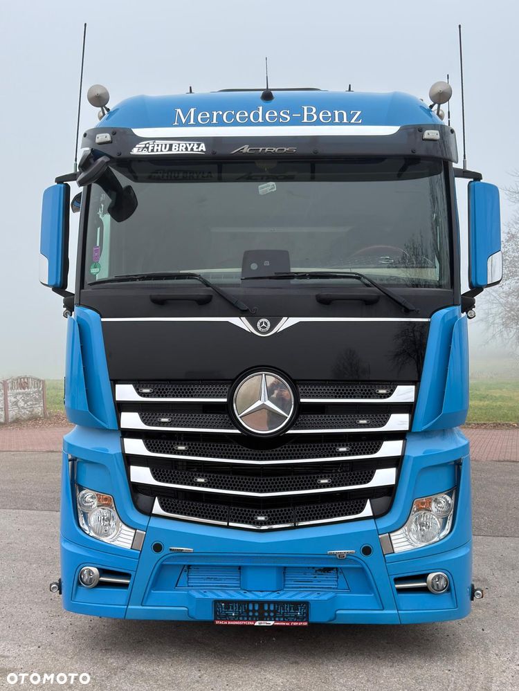 Mercedes-Benz ACTROS 1833 / FIRANKA/ WINDA / NOWY TACHOGRAF G2V2 / NOWE OPONY / 19PALET / 8TON ŁADOWNOŚCI / AUTOMAT / DUŻY SILNIK  / SYPIALKA / SERWISOWANY / 2018 / JAK NOWY  / - 3