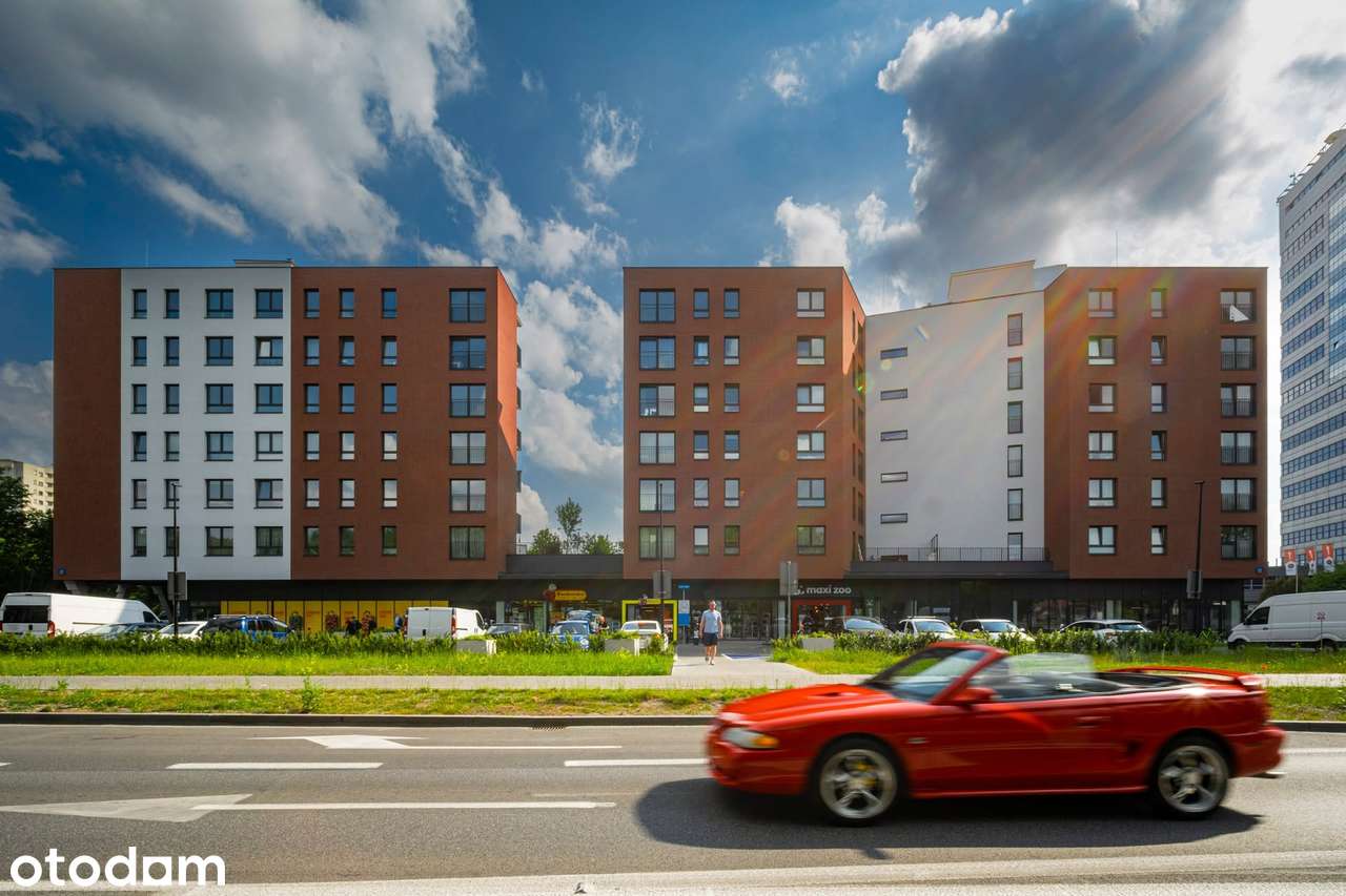 Mieszkanie 2-pokojowe z balkonem na Bielanach, niedaleko Metra Młociny