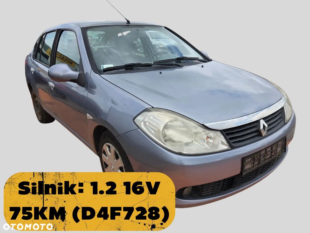 Renault Thalia II 2009 Silnik: 1.2 16V (D4F728) 75KM (55kW) TERNR Na części silnik, drzwi, maska, zderzak, klapa bagażnika, lampa - 3
