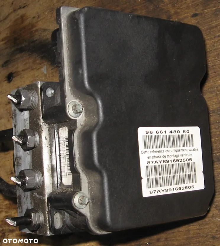 PEUGEOT 407 ABS sterownik 9666148080 - 1