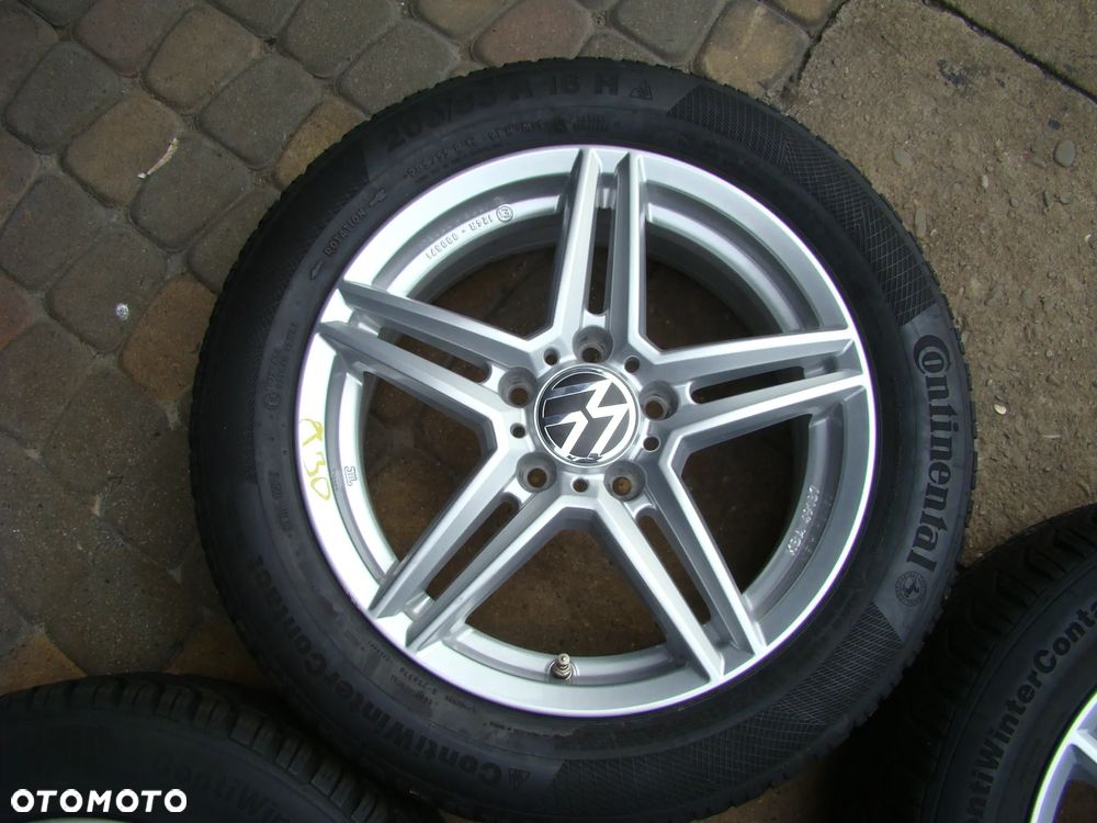a30 5x112 VW Golf V VI VII VIII Plus Jetta Touran Caddy 6,5jx16 opona zima 205/55 - 5
