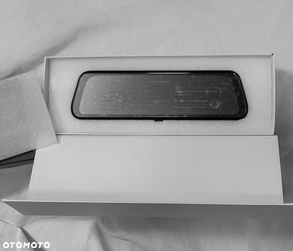 Nowa Kamera samochodowa Volfbox 4K, 2 kamery przód, tył, karta 64 GB,GPS kamera cofania,24 h monitoring - 1
