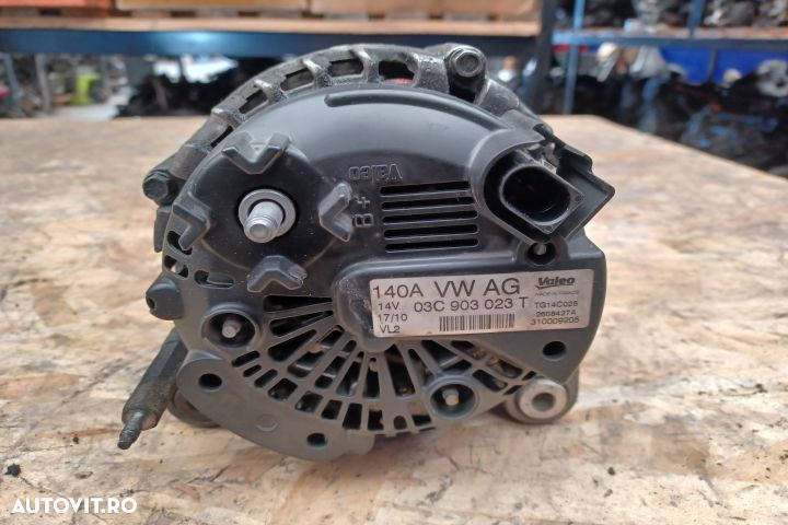 Alternator 03C903023T Volkswagen VW Golf 5  [din 2003 pana  2009] seria Plus minivan 1.4 TSI DSG (1 - 3