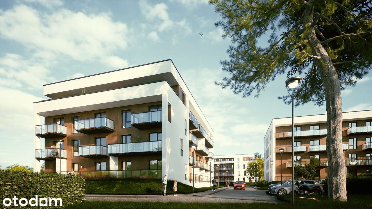 2-pokojowe mieszkanie 46m2 + balkon Bez Prowizji