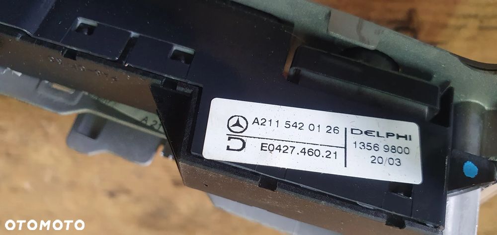Ramka dekor tunelu wybieraka Mercedes E-Klasa W211 A2115420126 - 6