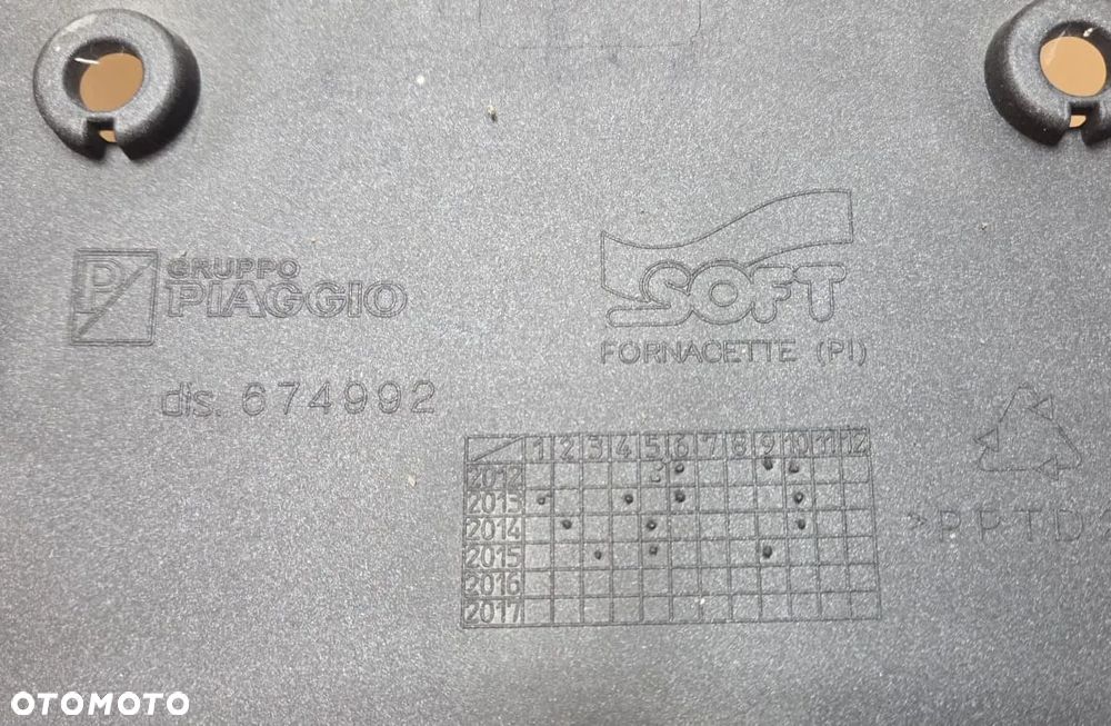 Stelaż kufra bagażnika Piaggio x10 674993 674992 - 10